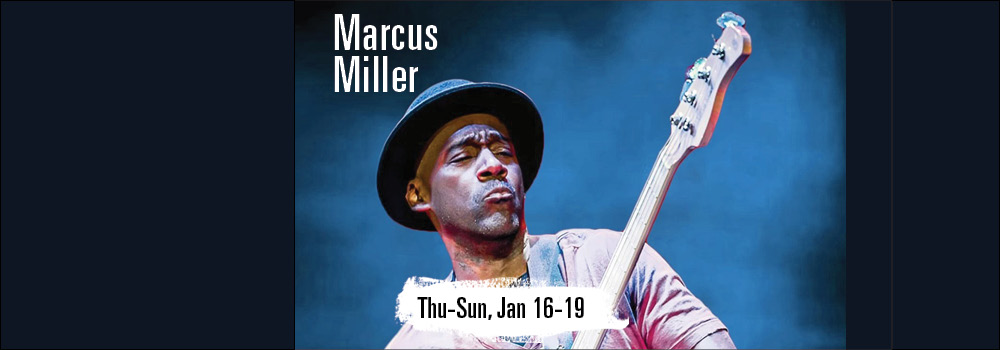 MARCUS MILLER at Yoshi's Dec 29-31