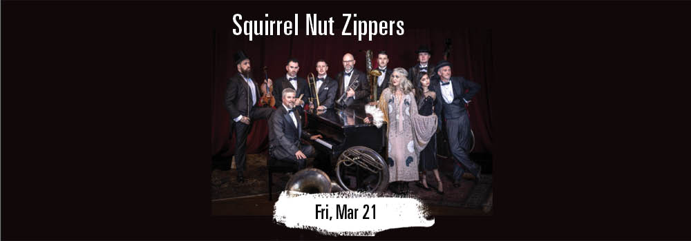 Squirrel Nut Zippers at Yoshi's 