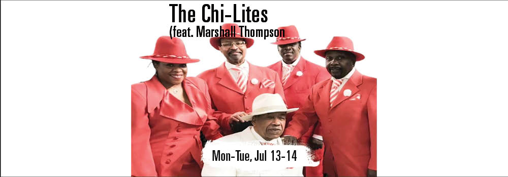 THE CHI-LITES FEAT. MARSHALL THOMPSON at Yoshi's