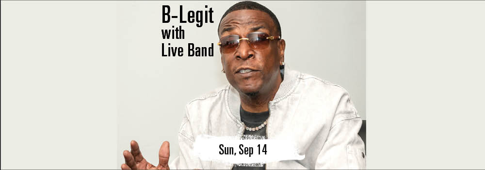 B-LEGIT W/ LIVE BAND at Yoshi's
