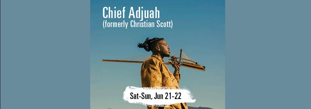 CHIEF ADJUAH (FORMERLY CHRISTIAN SCOTT) at Yoshi's 