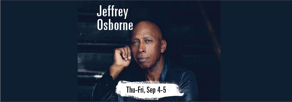 Jeﬀrey Osborne at Yoshi's 