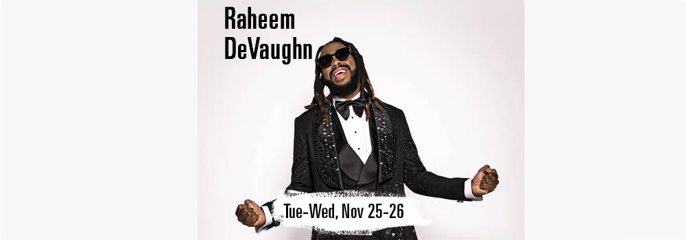 RAHEEM DEVAUGHN PRESENTS QUIET STORM LOVER TOUR at Yoshi's 