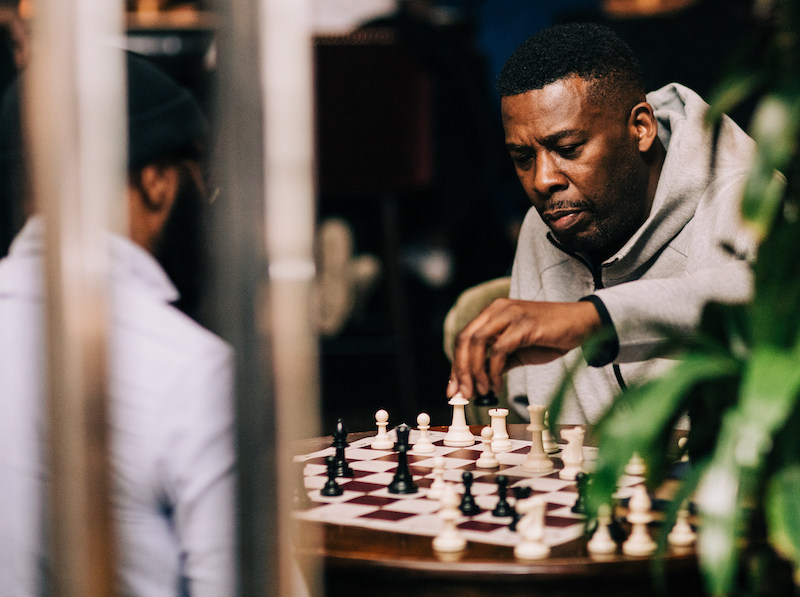 Gza Chess Boxing Match in Oakland at Yoshi's Oakland