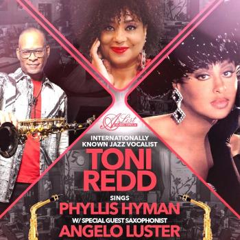 TONI REDD SINGS PHYLLIS HYMAN W/ ANGELO LUSTER