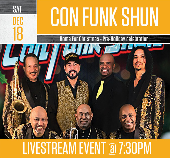 Image for ONLINE LIVESTREAM: CON FUNK SHUN