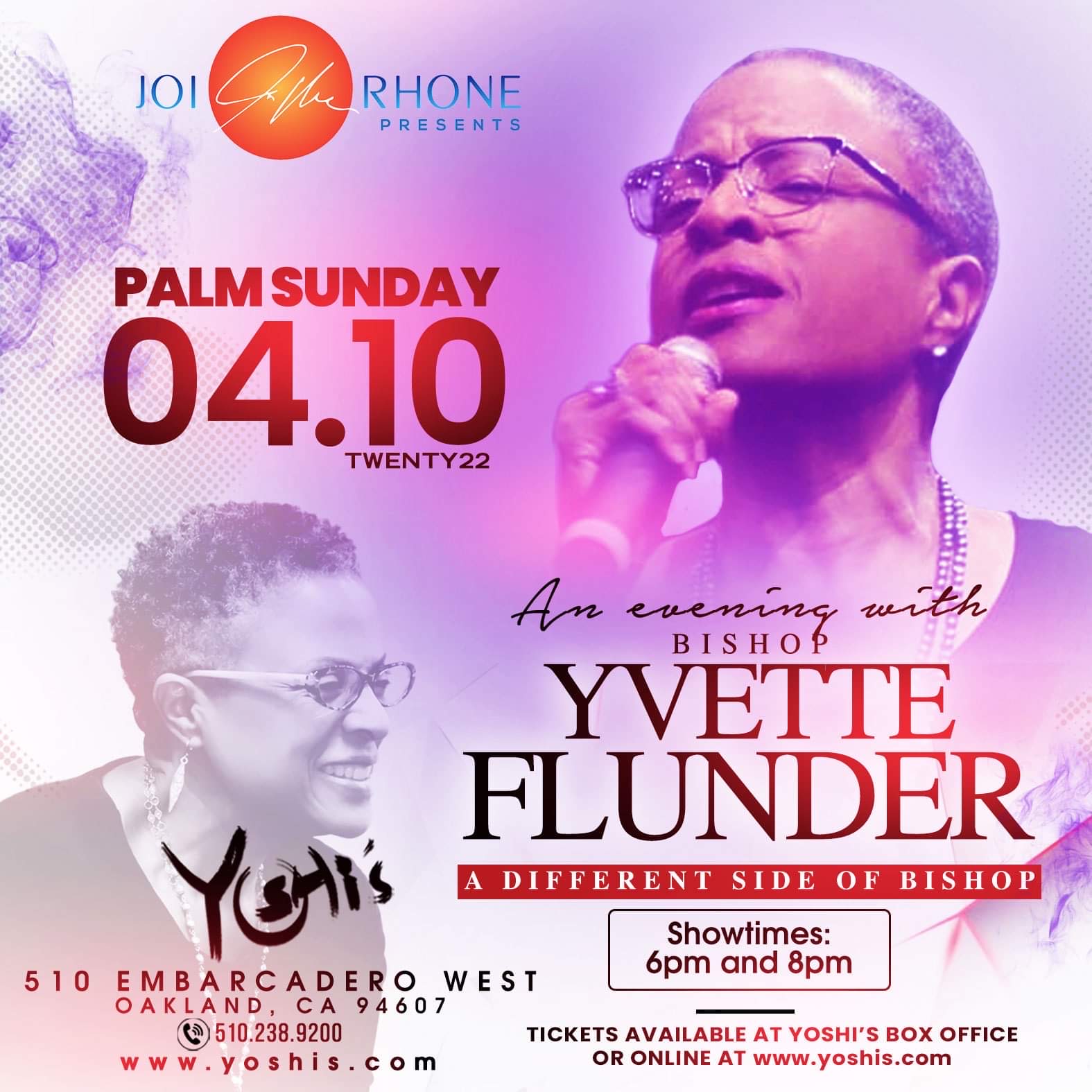 Image for A DIFFERENT SIDE OF BISHOP W/ BISHOP YVETTE FLUNDER