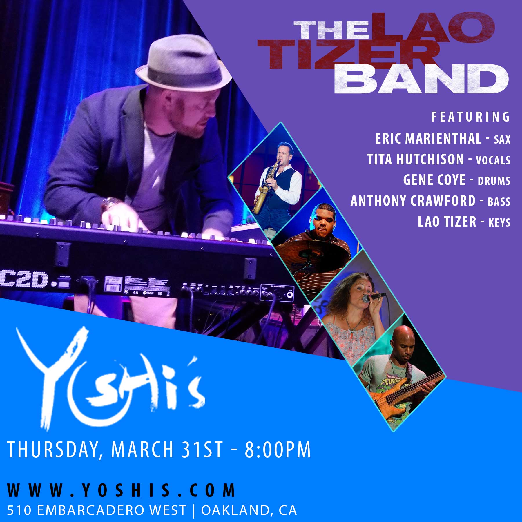 Image for LAO TIZER BAND FEAT. ERIC MARIENTHAL