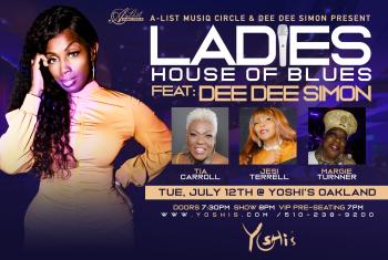 DEE DEE SIMON, TIA CARROLL, JESI TERRELL & MARGIE TURNER: LADIES HOUSE OF BLUES