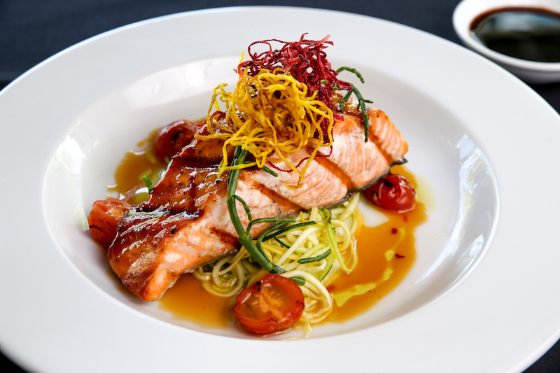 Yoshi's Restaurant: Salmon Dinner